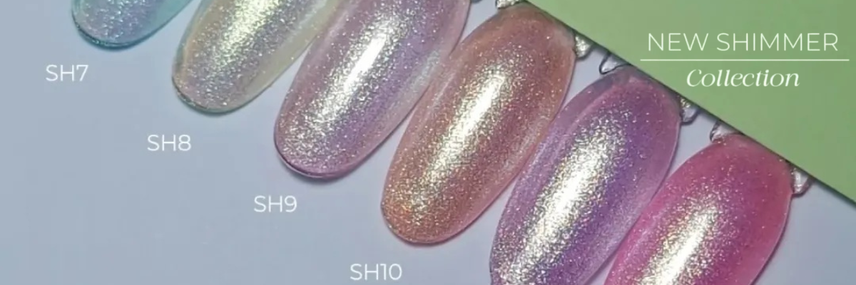 GEL.IT.UP - Vernis semi-permanent Shimmer. Des couleurs irisées et lumineuses.