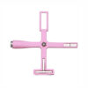 Aimant Cat eye en croix - Rose