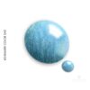 Nuancier sous forme de goutte du Vernis semi-permanent Shimmer Color SH2 – 11ml de GEL.IT.UP, un bleu vif avec des micro-paillettes.