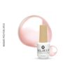 Flacon et nuancier du Liquid Polygel LPG3 - Nude - GEL.IT.UP, une teinte nude beige rosé.