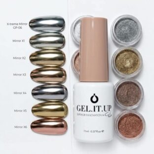 Top Coat Super Powder – 11ml, une Base poudre chrome ongles